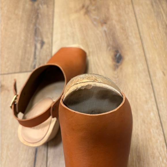 Bryr clogs Susie Spanish toe in Whiskey size 9 (39), high heel - Picture 6 of 6